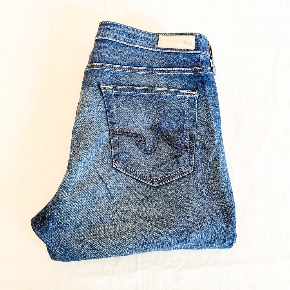 AG The Legging Ankle Super Skinny Dark Wash Denim Jeans Size 30